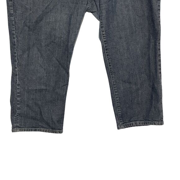 Venezia Women's Blue Denim Crop Capris Size 24 - Picture 6 of 8